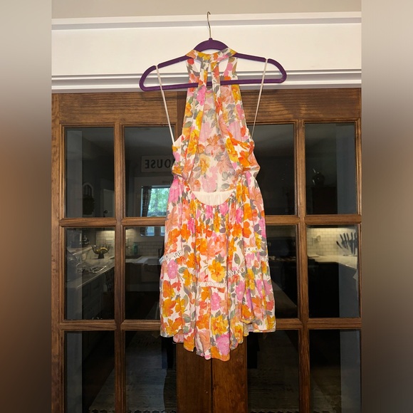 Petal & Pup Dress - Small - Open Back - Buttons at Neck - Lined - Picture 13 of 16